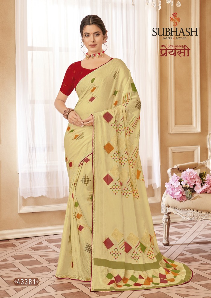  Chikoo Brasso Saree 