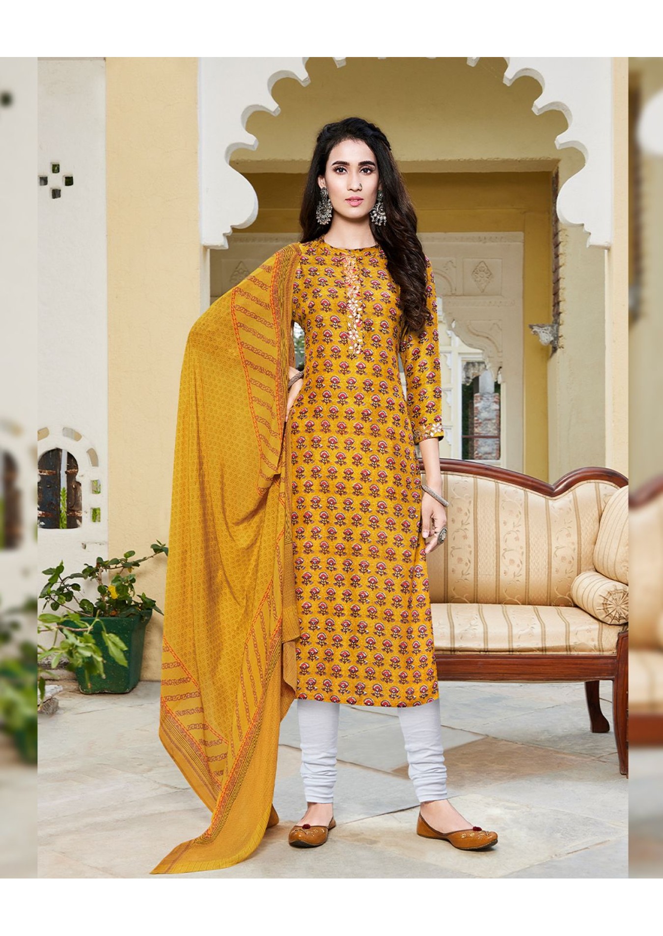 Floral Vibe-Cotton Suit Set – Monamaar