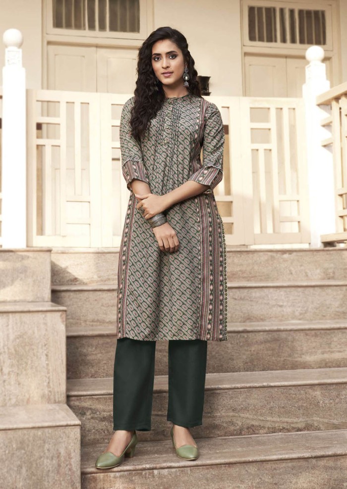 Buy Brown Kurtis & Tunics for Women by KAHEKSA Online | Ajio.com