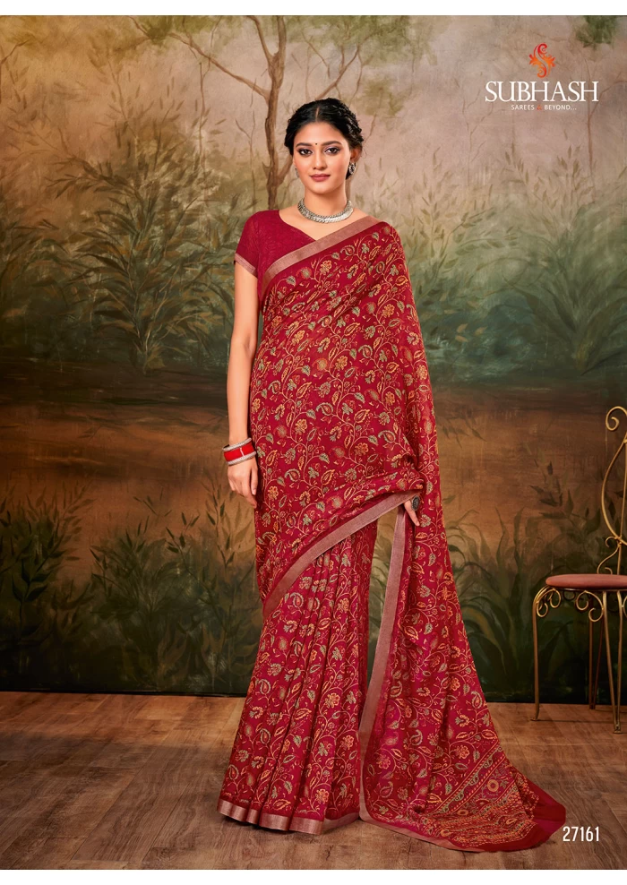 RED SAREE